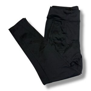 Ridgecut Women's Stretch Fit Natural-Rise Work Leggings Black Size Large